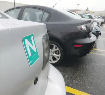  ??  ?? An Australian study has found that drivers in the ‘N’ phase have very high crash rates, while those in the earlier ‘L’ phase generally have a good safety record, Steve Wallace writes.