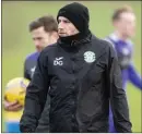  ?? ?? Hibs caretaker David Gray