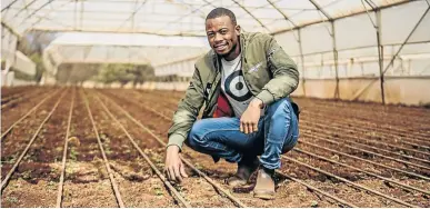  ?? /SUPPLIED ?? Khutso Njenga of Soshanguve, north of Pretoria, runs a 24-hectare farm.