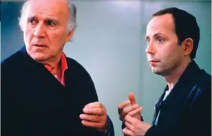  ??  ?? Avec Fabrice Luchini dans Rien sur Robert de Pascal Bonitzer, en 1999