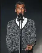  ??  ?? Le chanteur belge Stromae, l’une des victimes de l’antipaludi­que.