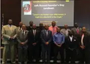  ?? RICHARD PAYERCHIN — THE MORNING JOURNAL ?? The Lorain County Section of the National Council of Negro Women Inc. celebrated the chapter’s 30th anniversar­y on Sept. 30, by honoring Lorain County’s African American male educators.