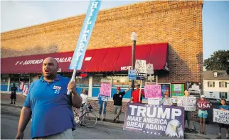  ?? ALEX DRIEHAUS/PENNLIVE.COM VIA THE ASSOCIATED PRESS ?? The uncertaint­y caused by the U.S. election could influence the timing of interest rate decisions south of the border and in Canada.