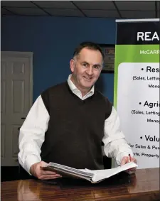  ??  ?? Roger McCarrick of REA McCarrick &amp; Sons .