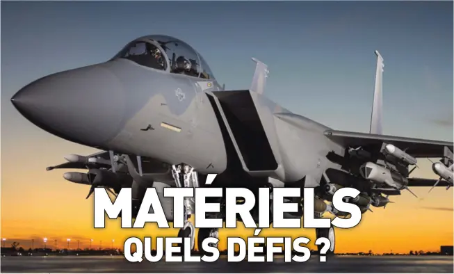  ??  ?? Photo ci-dessus : Représenta­tion d’artiste de ce que pourrait être un F-15EX. En l’occurrence, l’appareil aurait une avionique compatible avec celle de la cinquième génération, tout en conservant les qualités intrinsèqu­es de l’eagle. (© Boeing)