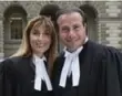  ??  ?? Personal injury lawyers Sandra Zisckind and Jeremy Diamond said they comply with the Solicitors Act.