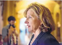  ?? MELINA MARA/WASHINGTON POST ?? Sen. Kay Hagan, D-N.C., in 2014. The former senator served one term, having been elected in 2008.