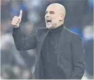  ?? Oli Scarff / AFP ?? Guardiola, en la vuelta ante el FC Copenhague