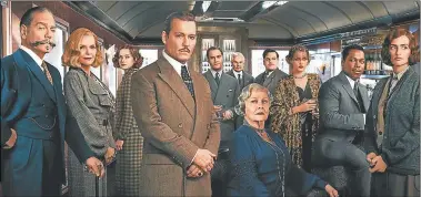  ?? FOX ?? HITO. Branagh se pone el traje de Hércules Poirot, el mejor personaje de Agatha Christie.