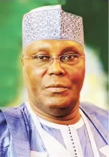  ??  ?? Former Vice President Atiku Abubakar