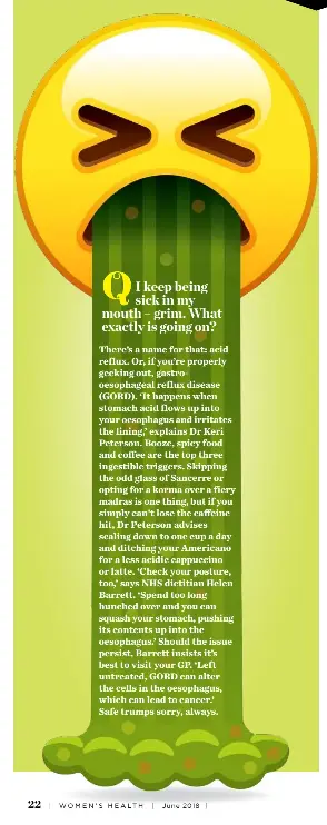 I Keep Being Sick In My Mouth Grim What Exactly Is Going On PressReader