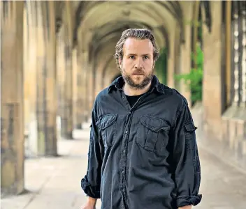  ??  ?? You do the maths: Rafe Spall plays a kindly mentor to an autistic algebra student in ‘X+Y’