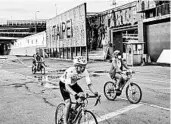  ?? AN RONG XU/THE NEW YORK TIMES ?? Giant, the world’s biggest bike maker, expects an internatio­nal shortage to continue. Above, cyclists in Taiwan.