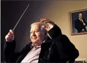  ?? Mel Melcon Los Angeles Times ?? ALVIN MILLS, 94, has led the Brentwood- Westwood Symphony Orchestra since its beginning.
