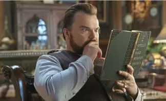  ??  ?? Jack Black in “The House With a Clock in Its Walls.”