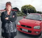  ?? Photo: JOSEPH JOHNSON/ FAIRFAX NZ ?? Ridiculous: Fiona Reid, a Christchur­ch grandmothe­r, had her car impounded by police after it was apparently seen doing burnouts at The Palms while she was with her car across town.