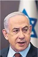  ?? AP ?? BENJAMIN NETANYAHU. Primer ministro de Israel.