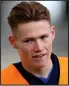  ??  ?? Scott McTominay at training yesterday