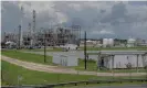  ?? Photograph: Emily Kask/AFP/Getty Images ?? The Denka facility in Reserve, Louisiana. The neoprene facility is the only location in America to emit the pollutant chloropren­e.