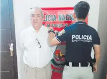  ?? ?? El suspendido juez Jorge Adolfo Franco Garelik se entregó ayer en el Juzgado de Lambaré y está recluido en la comisaría 13.