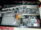  ??  ?? BOTTOM RIGHT: Contents of toolbox prior to SDR rebuild: the bits are shiny, but not over shiny.