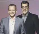  ??  ?? 0 Pointless presenters Richard Osman and Alexander Armstrong