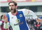  ??  ?? ROAR EMOTION: Danny Graham’s feeling it