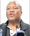  ?? PICTURE: ITUMELENG ENGLISH ?? THORNY ISSUE: ANC Chief Whip Jackson Mthembu had said that “blaming the Constituti­on for the slow pace of land reform is disigenuou­s”.