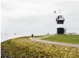  ?? Foto: dpa ?? Der Leuchtturm „Kleiner Preuße“steht an der Nordsee und hat nun zehn neue Betreuer.