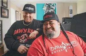  ??  ?? Pauly Fuemana was a huge influence for Dawn Raid founders Andy Murnane and Tanielu Leaosavai’i (aka Brotha D).