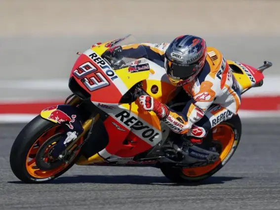  ?? (EPA) ?? Marc Marquez won his first grand prix of the season at the Circuit of the Americas
