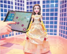  ??  ?? The Disney Princess: Dance Code Belle doll.