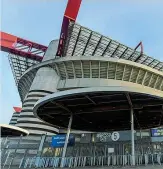  ?? (Lapresse) ?? Casa San Siro, intitolato a Meazza dal 1980