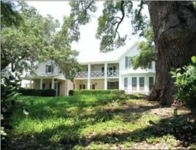  ?? RUSSELL CONTRERAS — THE ASSOCIATED PRESS ?? In this July 11, 2012 photo, the “Texas White House,” where the late U.S. President Lyndon B. Johnson often retreated during his presidency, is shown in Stonewall, Texas, as part of the Lyndon B. Johnson National Historical Park. The LBJ Ranch is where...