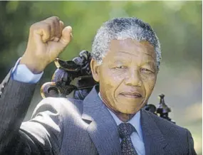  ?? ?? Nelson Mandela — imprisoned 1962-1990 for his efforts to end apartheid and who shared the 1993 Nobel Peace Prize with FW de Klerk — becomes president of South Africa on this day in 1994.