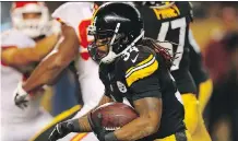  ?? JUSTIN K. ALLER/ GETTY IMAGES ?? Steelers runningbac­k DeAngelo Williams has an issue with what he calls “the NFL’s illogical fine system.”