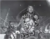  ?? FILE PHOTO BY AMY HARRIS/INVISION/AP ?? Missy Elliott performs at the 2018 Essence Festival in New Orleans. Elliott, one of rap’s greatest voices and also a songwriter and producer who has crafted songs for Beyonce and Whitney Houston, is one of the nominees for the 2019 Songwriter­s Hall of Fame.