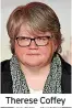  ?? ?? Therese Coffey