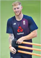  ??  ?? No illusions: Ben Stokes says England expect a fierce contest with Australia