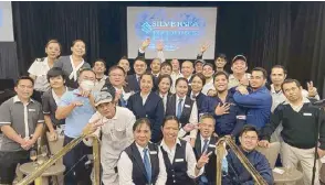  ?? ?? Filipinos, who comprise majority of the ship’s crew, are praised for their hard work and happy dispositio­n.