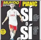  ??  ?? 20 mayo Pjanic solo quería ir al Barça