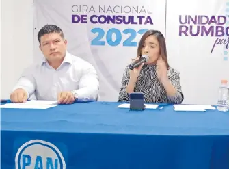  ?? JESÚS LIMA ?? El PAN se declaró listo para los comicios de 2024/