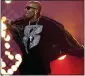  ?? DAVID GOLDMAN — THE ASSOCIATED PRESS FILE DMX performs during the BET Hip Hop Awards in Atlanta. ??
