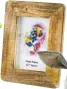  ??  ?? Wooden photo frame, £6