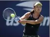  ?? MICHAEL OWENS — THE ASSOCIATED PRESS FILE ?? Peng Shuai, of China, plays at the U.S. Open on Aug. 29, 2019, in New York.