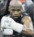  ?? FOTO: AP ?? Mayweather, preparado