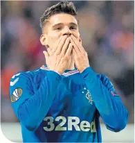  ??  ?? Iannis Hagi has fitted in well at Rangers