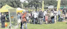  ??  ?? Popular The Friends of Cambuslang Park fun day was very busy, with around 1500 attendees