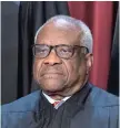  ?? ?? EL juez Clarence Thomas