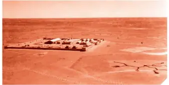  ??  ?? El puesto de Mahbes, situado a alrededor de 30 kilómetros de las fronteras marroquí, argelina y mauritana fue el destino de varios de los soldados que perdieron la vida en el Sahara.